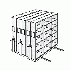 Металлический стеллаж Prostor ARC MOB 6000x600x2400